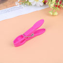 24Pcs Laundry Clothes Pins Hanging Pegs Clips Plastic Hanger Racks ClothespOZ