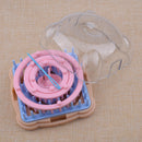 Yarn Craft Flower Pattern Loom Knitting Knit Crochet Tool Scarf Wool Set of 9PCS