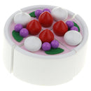 Kitchen Food Sliceable Fruit Birthday Cake Dessert Cutting Pretend Play Toys