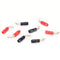 8PCS 2MM Audio Speaker Cable Pin Plug Banana Connector Screw For Hifi TO