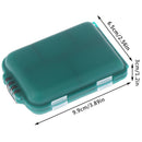 Fishing Lures Box Storage Fish Accessory Bait Tackle Plastic Compartment KitBX