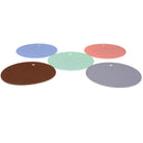 1PC Round Heat Resistant Silicone Coasters Non-slip Pot Holder Table Placemat~
