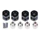 8x 12mm 15 / 20mm Wheel Hex Hub Extension Adapter for Car