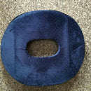 Inflatable  Bum Back Car Home Pressure Relief Ring Cushion Blue