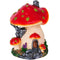Ankoow Red Mushroom House Mini Landscape House Fairy Garden Decoration Resi