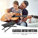Portable Folding Guitar Footstool Rest Anti-Slip Height Adjustable Footrest