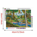 5D DIY Full Drill Diamond Painting Animals Cross Stitch Kit Wall Art (W282)