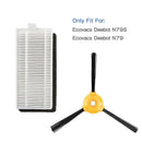 16 Packs Accessories Kit For Ecovacs Deebot N79S N79 Robotic Vacuum Cleaner O2T4