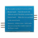 Adjustment Steering Gear Tester Ccpm 3-Mode Esc Servo Motor For Rc Helicopt