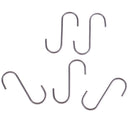 5pcs S-Shaped Hooks Hanging Hanger Storage Holders Anti-Rust Metal Hooks LJ