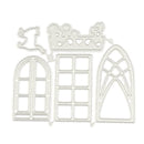 DIY Windows Shaped Cutting Die Carbon Steel Stencil Dies Cutting K7W6 Z2F4