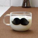 540Ml Novelty Glass Cup Mugs Coffee Tea Milk Breakfast Mug Creative Gifts B