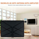 Ultra-Thin Aerial Indoor Amplified Digital HDTV 4K HD TV Antenna Freeview TV