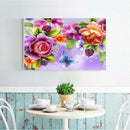 5D Full Drill Diamond Flower Butterfly Painting DIY Mosaic Cross Stitch