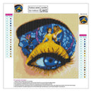 5D DIY Full Drill Diamond Painting Beast Girl Eye Cross Stitch Embroidery