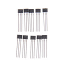 10pcs AH3144E OH3144 3144 Hall Effect Sensor Magnetic Detector well FT