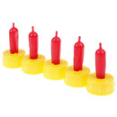 5Pcs Sheep Nipple Milk Drink Nipple Soft Rubber Pacifier For Pup Dog Foal Calf U