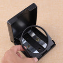 2X Universal Car Folding Cup Holder Bottle Drink Holder Truck Boat SUV Van Black