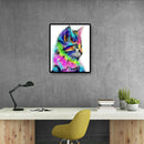 5D DIY Diamond Painting Colored Cat Full Square Rhinestone Picture Handwork