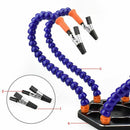 1X(Multi Soldering Helping Hands Third Hand Tool With 6Pcs Flexible Arms Fo