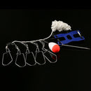 Steel Fishing Lock Live Fish Buckle Control Float Fishing Tool (Blue) A