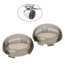 4PCS Smoke Lens Turn Signal Light Cover Lens for Dyna Sportster New ETW NZD