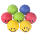 12pcs/pack Happy Smile Face Bouncy Relaxable Squeeze Ball Stress Pain Relie T5W3
