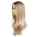 Ash Blonde High Density Temperature Synthetic Wig For Black/White Women Glu