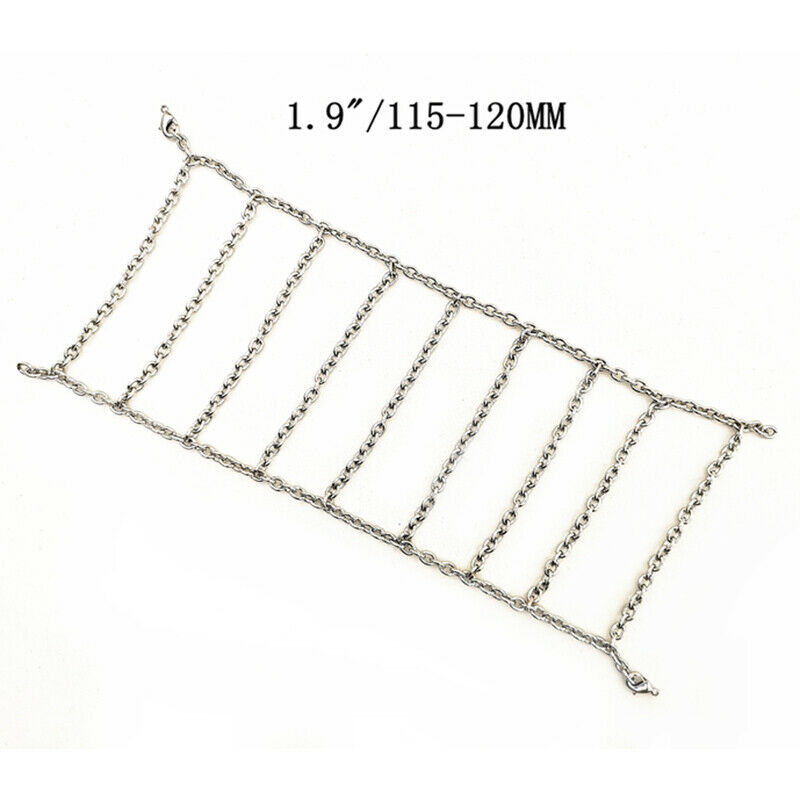 115-120Mm 1.9Inch Tires Snow Chain 1:10 Rc Car For 1/10 Rc Rock Crawler Axi F9U7