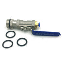 200L Steel Manual Valve Spigot Faucet, Outlet with Gasket One-piece Valve
