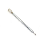765mm telescopic antenna Q9 bnc connector portable fm radio scanner vhf uhf LJ