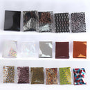 30pcs Nail Art Fittings Transfer Foil Stickers Paper Starry Sky Shining