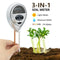 Soil Moisture Meter - 3 In 1 Soil Test Kit Gardening Tools For Ph, Light &