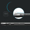 2xFor ZTE Blade A520 Anti-Fingerprint Tempered Glass Screen Protector Guard Film