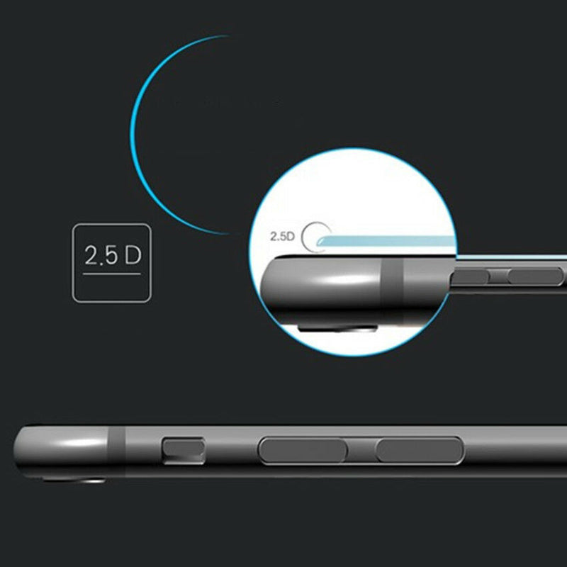 2xFor ZTE Blade A520 Anti-Fingerprint Tempered Glass Screen Protector Guard Film