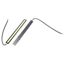 5X(1 Pair 6W 6000K Waterproof Xenon White Thin Cob DRL LED Daytime Running Q7Q8)