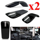 2PCS For Arc Touch Mouse Ultrathin Folding Mouse 2.4GHz Wireless Mouse