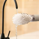 Cleaning Brush Scrubber Washing Dish Bowl with Refill Liquid Soap Dispenser