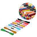 Cross Stitch  Blocking With Needle Embroidery Floss Set Smooth 124 Skeins