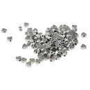 100pcs Alloy Heart Shape Spacer Beads DIY Jewelry Making Charms Accessories