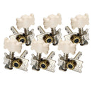 6 Pack 3R3L Classical Guitar Strings Tuning Pegs Single Machine Heads Tuners