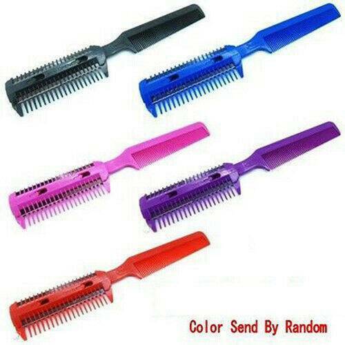 Double Sided Hair Cutting Razor Comb Salon Hairdressing Thinning Trimmer Hot