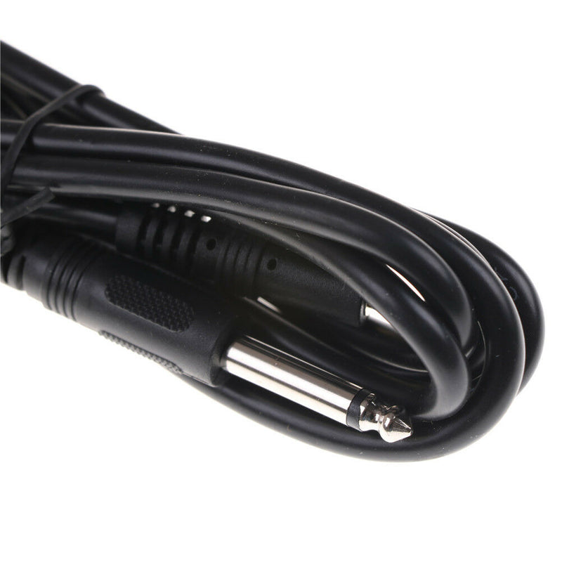 3.5mm to 6.3mm Male Jack Audio Cable 2M for MP3 Pickup I215 Instrument FT