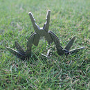 Multifunction Folding Plier Mini Stainless Steel Keychain Screwdriver Tools