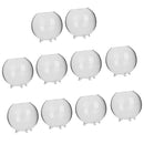 10Pcs Glass Flower Vase Micro Landscape Fairy Garden DIY Terrarium Bottle