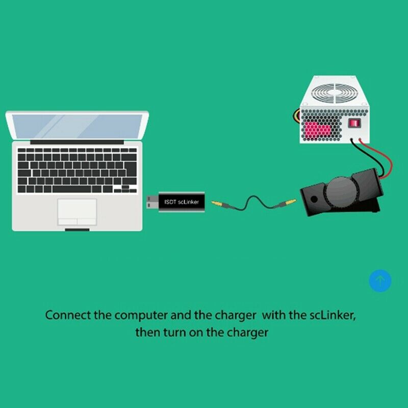Isdt Sclinker Firmware Upgrade Data Cable 30Cm for Isdt Charger Sc-608 Sc-6 L5A5