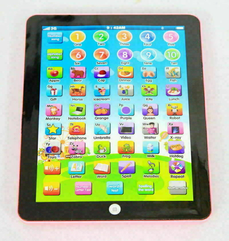 New Kids Children TABLET PAD Educational Learning Toys Gift For Boys Girls P5C2