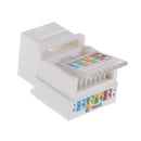 RJ45 Jack Module Cat5e Plug Over Internet Data White