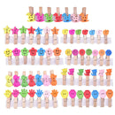 Mini Natural Wooden Photo Clip Clothespin Craft Decoration multiple Stylerand-OZ