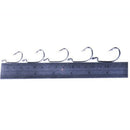 50PCS Lot High Carbon Steel Bass Worm Hooks Jig Big Fishing Crank Hook  CJF